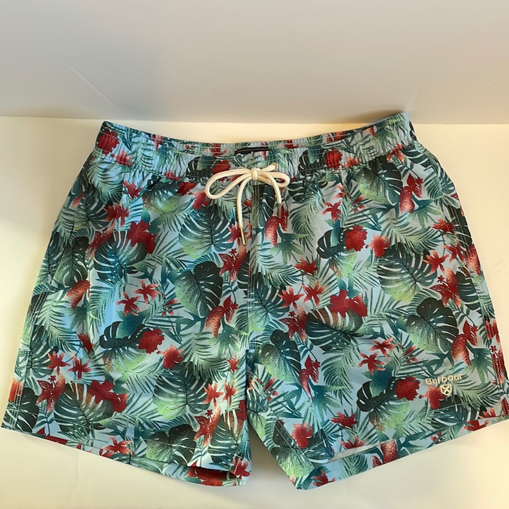 Men’s Swim Trucks in Palm Pattern
